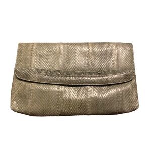 Vintage Magnum snakeskin clutch. Never worn.